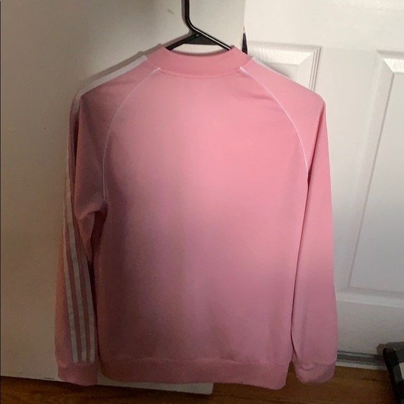 pink adidas superstar track jacket - Picture 2 of 3